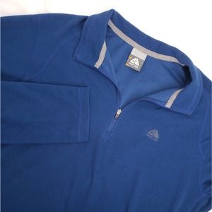 Nike ACG fleece pullover quarter zip blue M